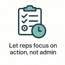 let reps focus on action not admin navimate